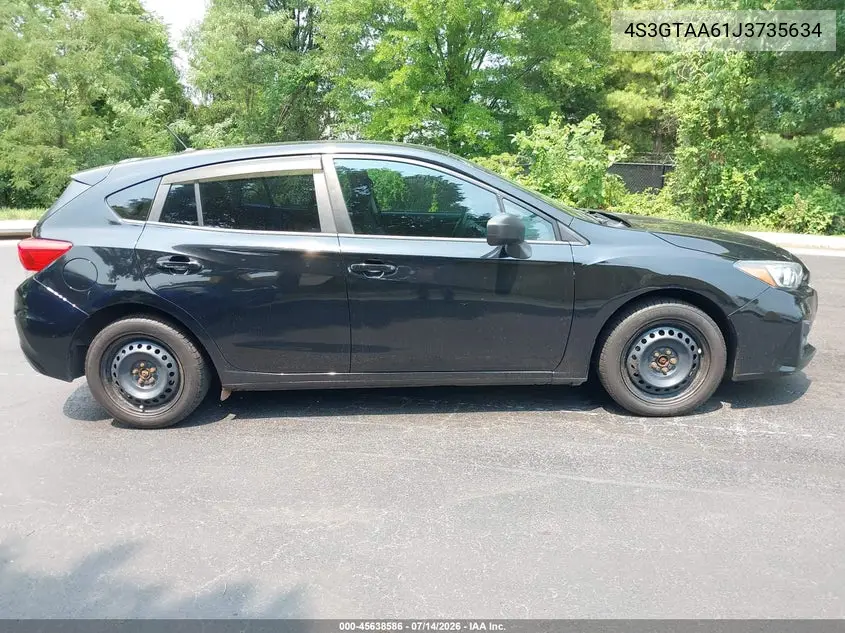 2018 Subaru Impreza 2.0I VIN: 4S3GTAA61J3735634 Lot: 45638586