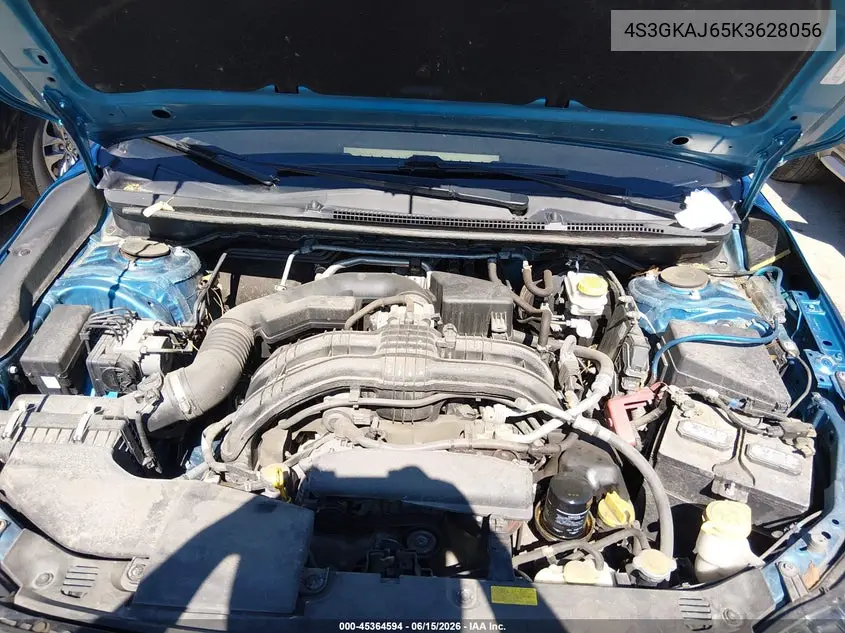 2019 Subaru Impreza 2.0I Sport VIN: 4S3GKAJ65K3628056 Lot: 45364594