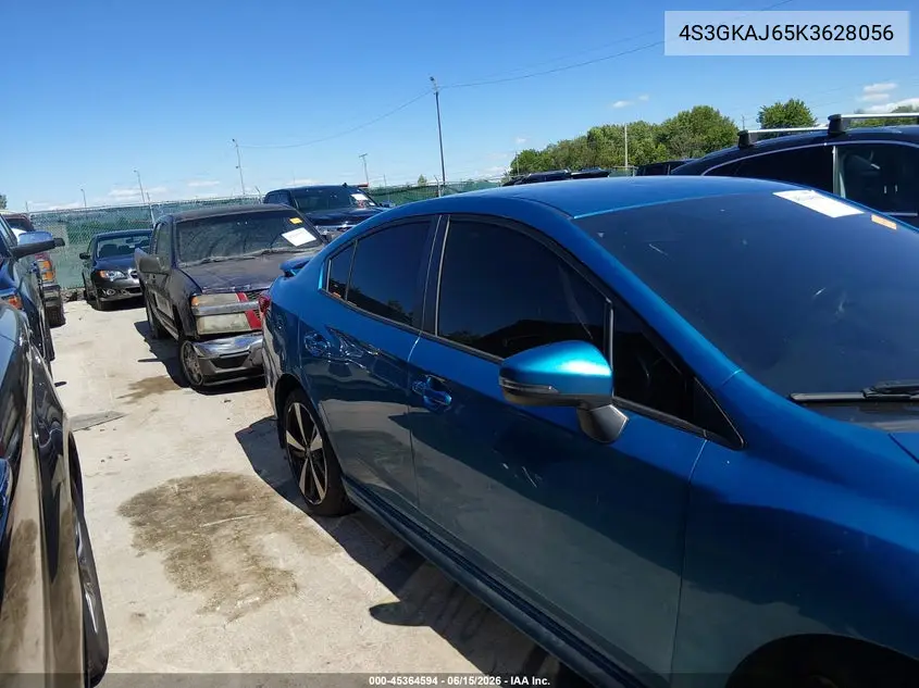 2019 Subaru Impreza 2.0I Sport VIN: 4S3GKAJ65K3628056 Lot: 45364594