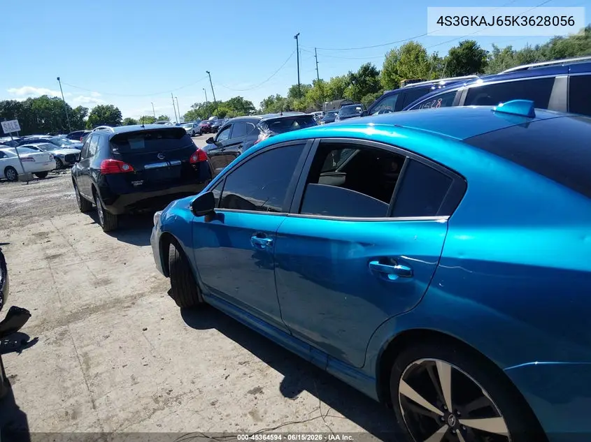 2019 Subaru Impreza 2.0I Sport VIN: 4S3GKAJ65K3628056 Lot: 45364594