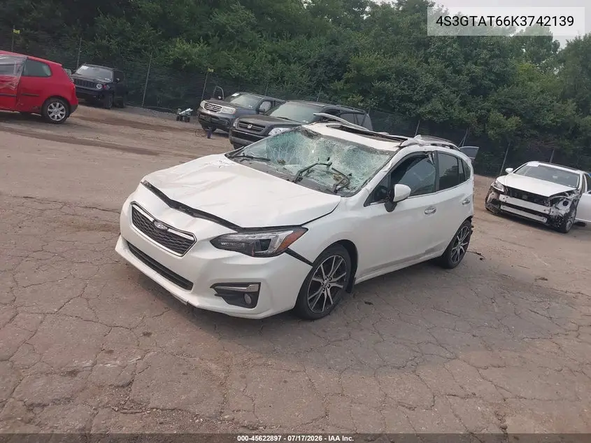 2019 Subaru Impreza 2.0I Limited VIN: 4S3GTAT66K3742139 Lot: 45622897