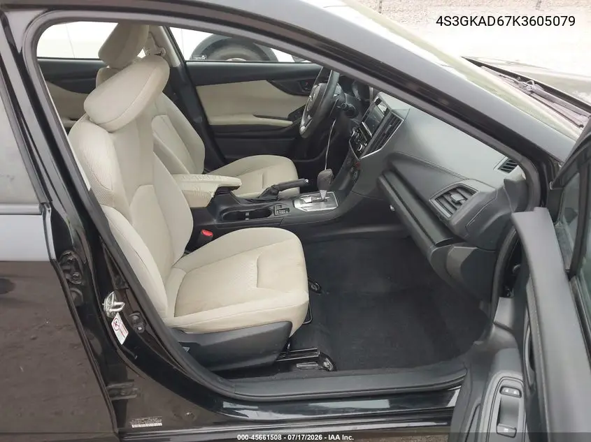 2019 Subaru Impreza 2.0I Premium VIN: 4S3GKAD67K3605079 Lot: 45661508