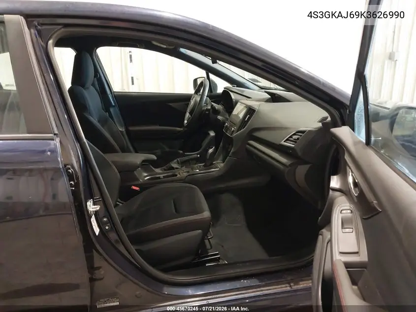 2019 Subaru Impreza 2.0I Sport VIN: 4S3GKAJ69K3626990 Lot: 45670245
