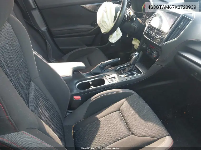 2019 Subaru Impreza 2.0I Sport VIN: 4S3GTAM67K3720939 Lot: 45674667