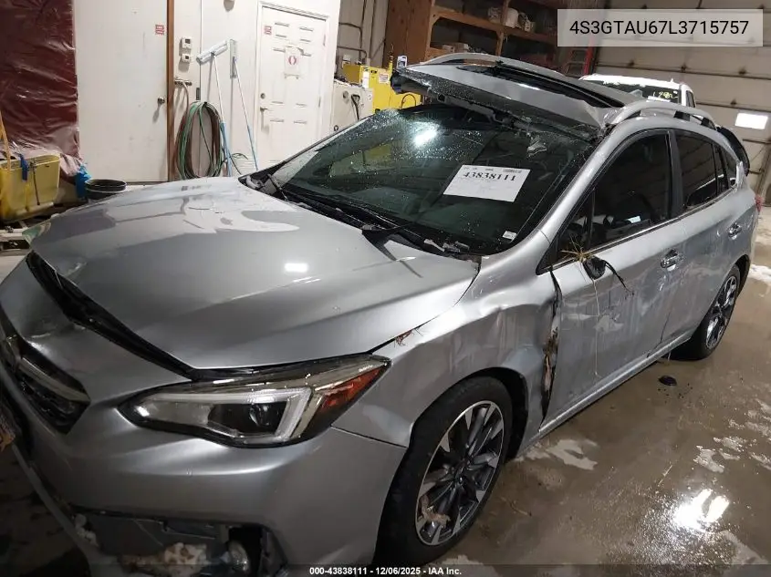 4S3GTAU67L3715757 2020 Subaru Impreza Limited 5-Door