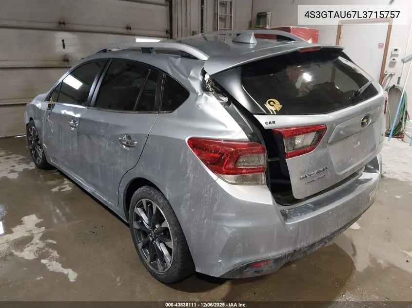 4S3GTAU67L3715757 2020 Subaru Impreza Limited 5-Door