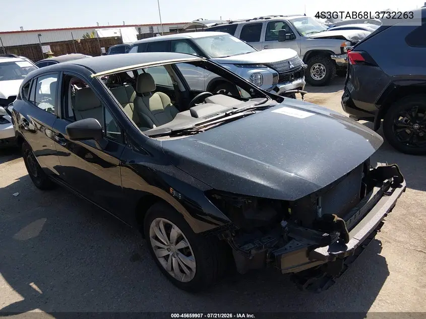 2020 Subaru Impreza 5-Door VIN: 4S3GTAB68L3732263 Lot: 45659907