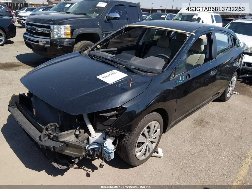 2020 Subaru Impreza 5-Door VIN: 4S3GTAB68L3732263 Lot: 45659907