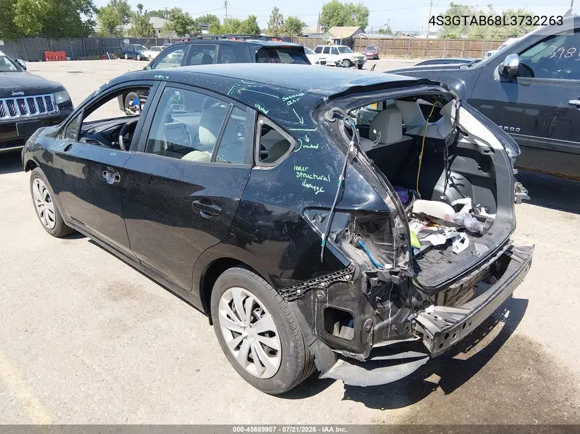 2020 Subaru Impreza 5-Door VIN: 4S3GTAB68L3732263 Lot: 45659907