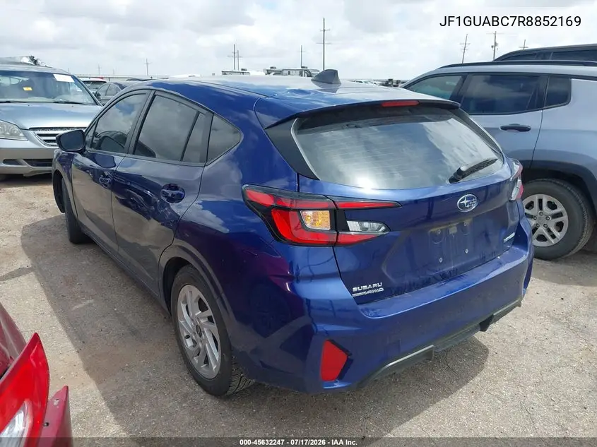 2024 Subaru Impreza Base 5-Door VIN: JF1GUABC7R8852169 Lot: 45632247