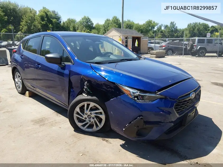 2024 Subaru Impreza Base 5-Door VIN: JF1GUABC1R8299857 Lot: 45640139