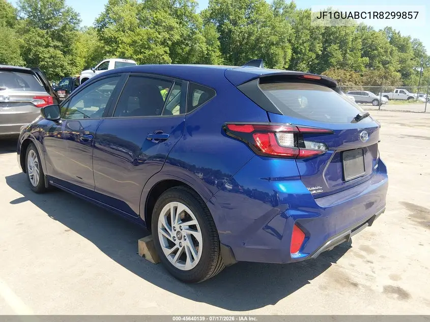 2024 Subaru Impreza Base 5-Door VIN: JF1GUABC1R8299857 Lot: 45640139