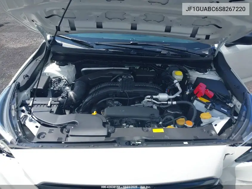 JF1GUABC6S8267220 2025 Subaru Impreza Base 5-Door