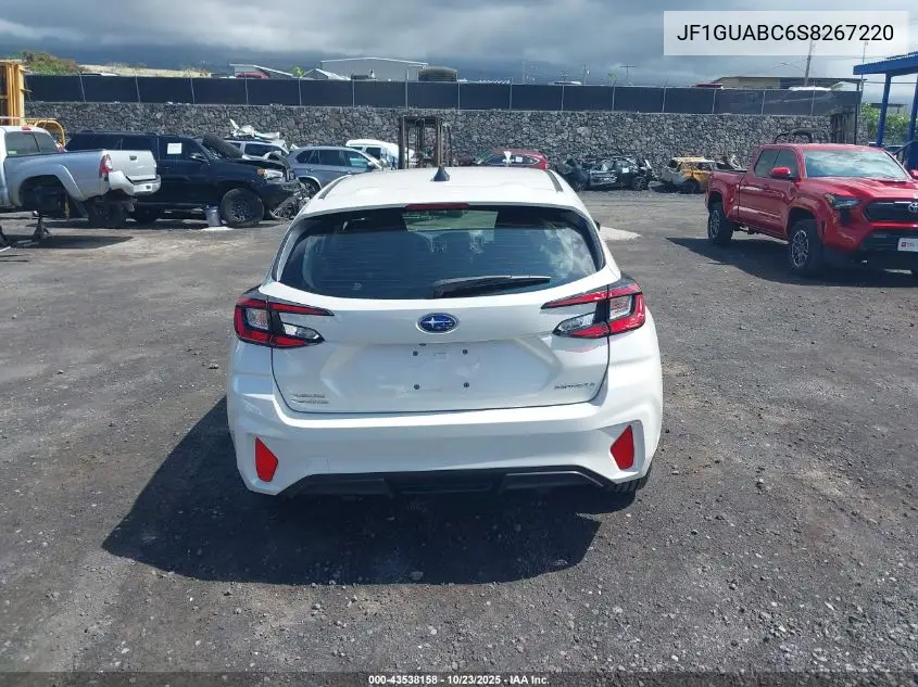 JF1GUABC6S8267220 2025 Subaru Impreza Base 5-Door