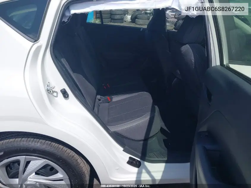 JF1GUABC6S8267220 2025 Subaru Impreza Base 5-Door