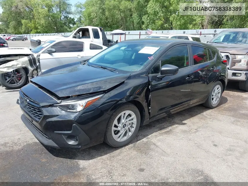 2025 Subaru Impreza Base 5-Door VIN: JF1GUABC7S8338389 Lot: 45661592