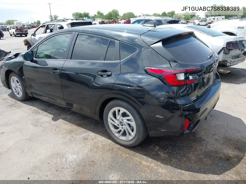 2025 Subaru Impreza Base 5-Door VIN: JF1GUABC7S8338389 Lot: 45661592
