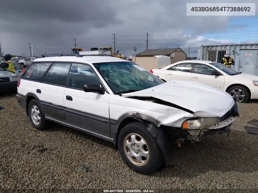 1996 Subaru Legacy Outback VIN: 4S3BG6854T7388692 Lot: 45317908