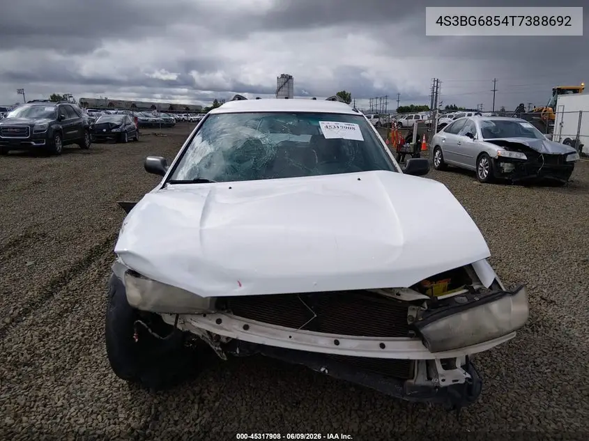 1996 Subaru Legacy Outback VIN: 4S3BG6854T7388692 Lot: 45317908