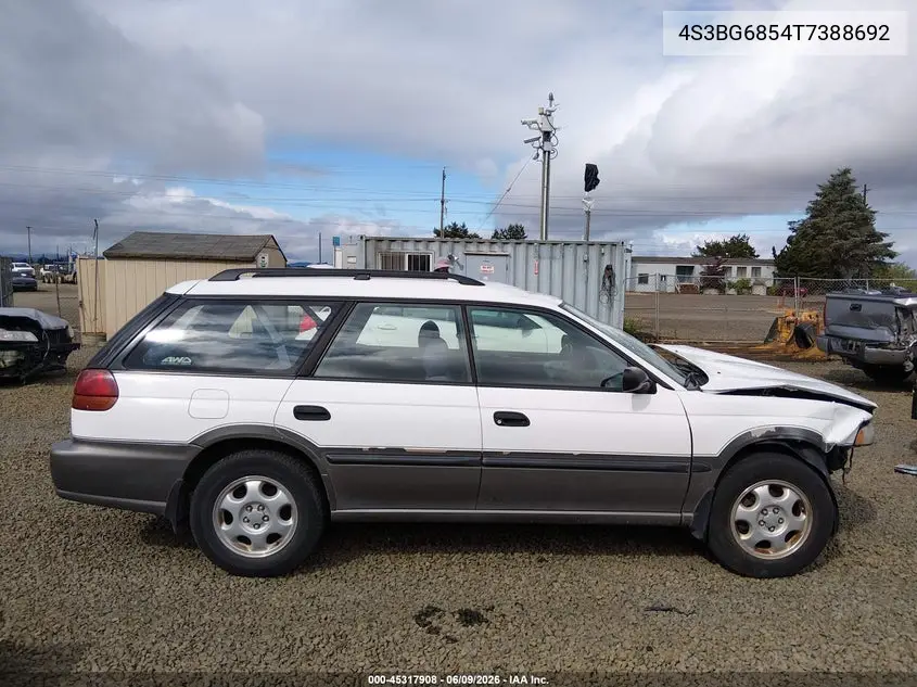 1996 Subaru Legacy Outback VIN: 4S3BG6854T7388692 Lot: 45317908