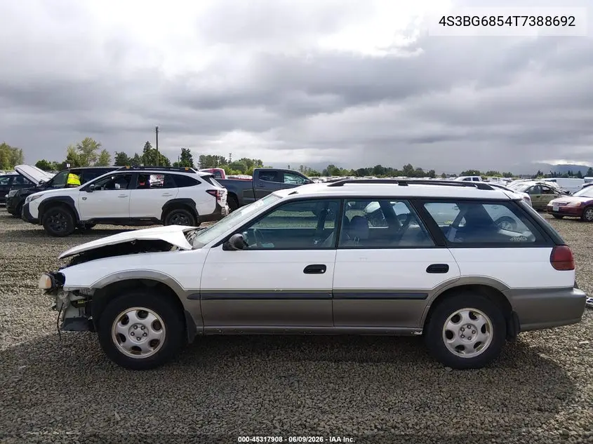 1996 Subaru Legacy Outback VIN: 4S3BG6854T7388692 Lot: 45317908