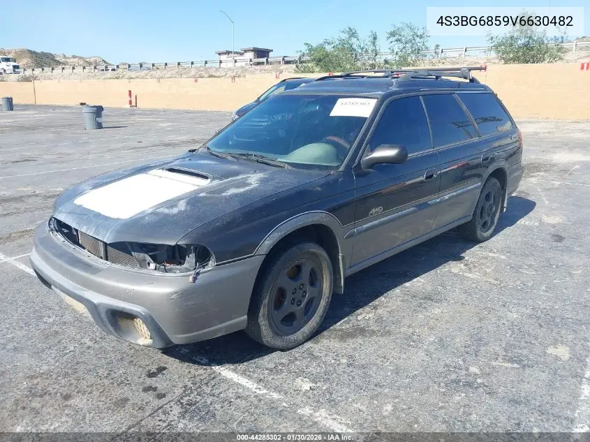 1997 Subaru Legacy Outback/Outback Limited VIN: 4S3BG6859V6630482 Lot: 44285302