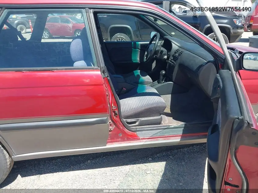 1998 Subaru Legacy Outback/Outback Limited/Outback Sport VIN: 4S3BG6852W7654490 Lot: 45586470