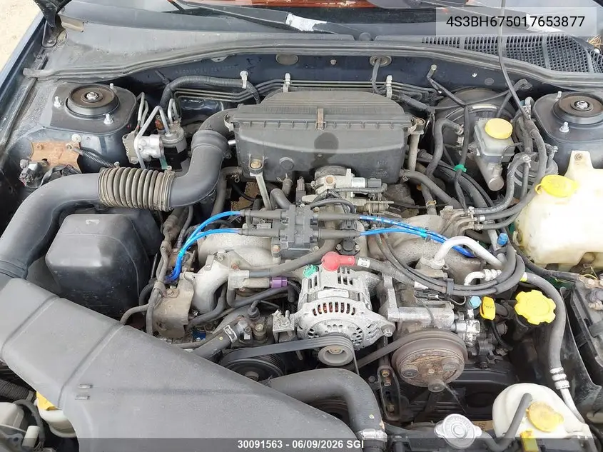 2001 Subaru Legacy Outback Awp VIN: 4S3BH675017653877 Lot: 30091563