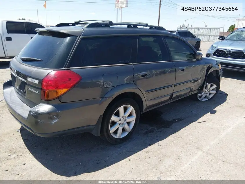 2007 Subaru Legacy 2.5I Limited/2.5I Limited L.l. Bean Edition VIN: 4S4BP62C377345664 Lot: 45375666