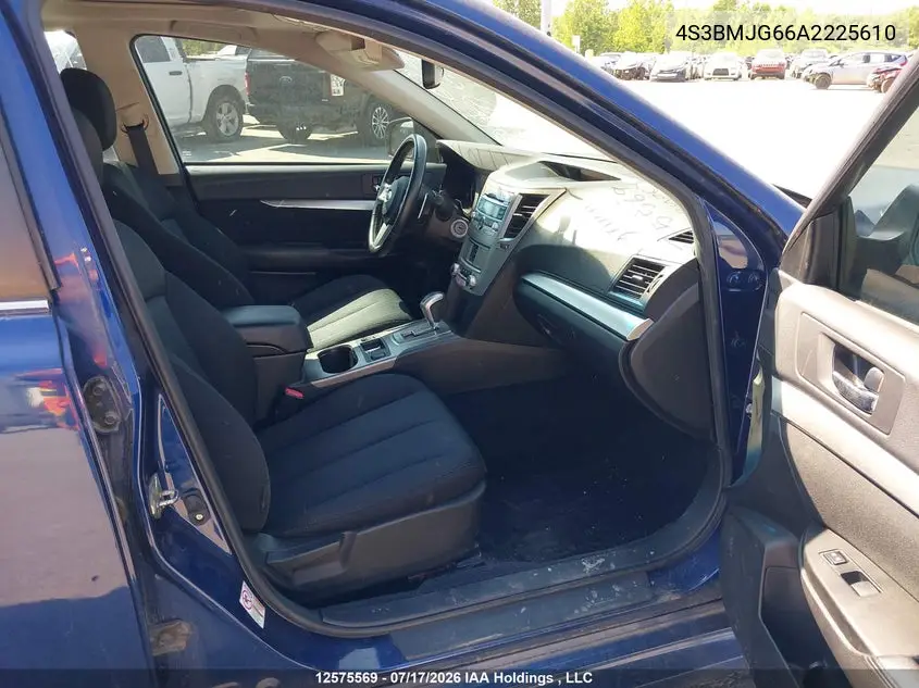 2010 Subaru Legacy 3.6R Premium VIN: 4S3BMJG66A2225610 Lot: 12575569