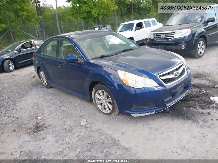 2010 Subaru Legacy 2.5I Premium VIN: 4S3BMCC62A3245879 Lot: 45227925