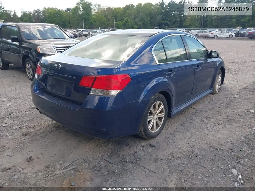 2010 Subaru Legacy 2.5I Premium VIN: 4S3BMCC62A3245879 Lot: 45227925
