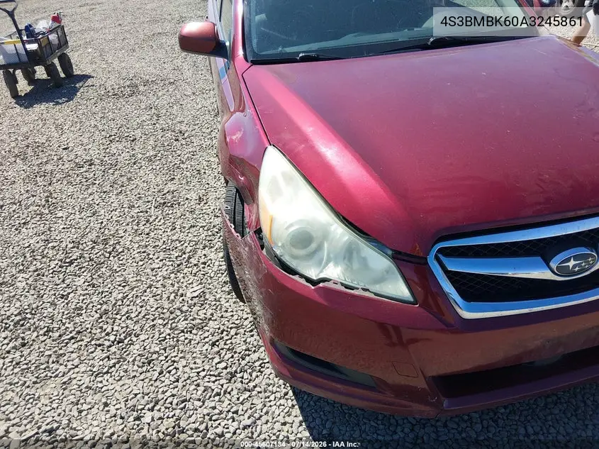 2010 Subaru Legacy 2.5I Limited VIN: 4S3BMBK60A3245861 Lot: 45607134