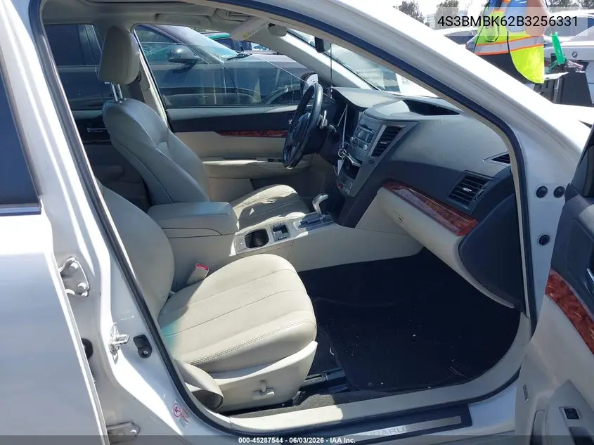 2011 Subaru Legacy 2.5I Limited VIN: 4S3BMBK62B3256331 Lot: 45287544