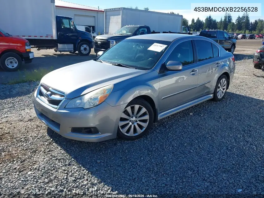 2011 Subaru Legacy 3.6R Premium VIN: 4S3BMDC6XB2256528 Lot: 45317987