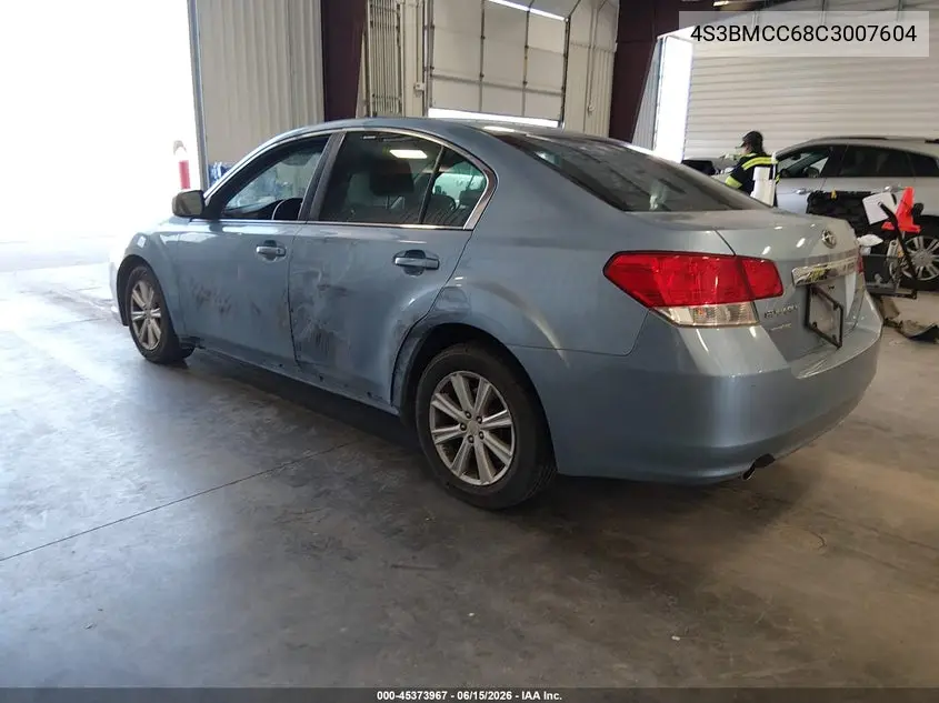 2012 Subaru Legacy 2.5I Premium VIN: 4S3BMCC68C3007604 Lot: 45373967