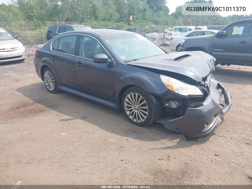2012 Subaru Legacy 2.5Gt Limited VIN: 4S3BMFK69C1011370 Lot: 45612298