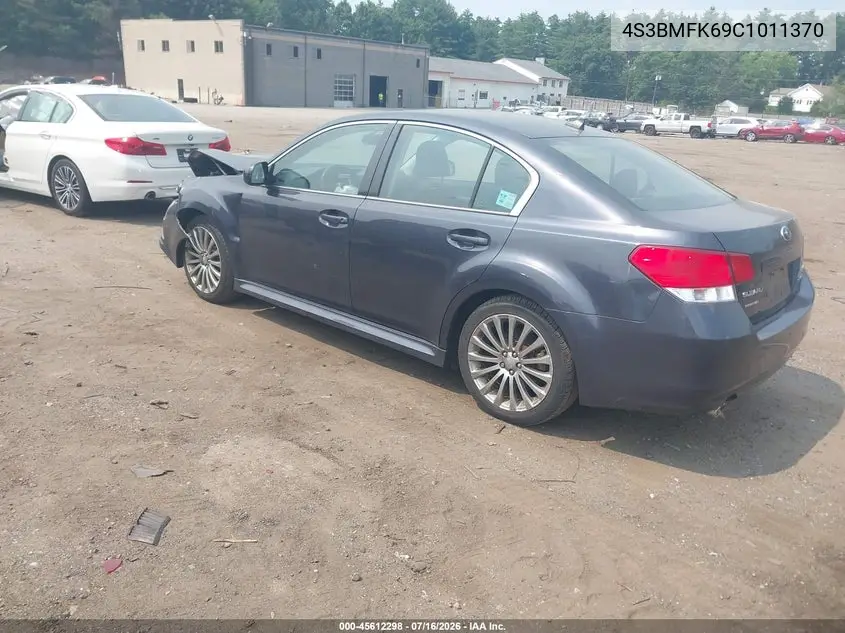 2012 Subaru Legacy 2.5Gt Limited VIN: 4S3BMFK69C1011370 Lot: 45612298