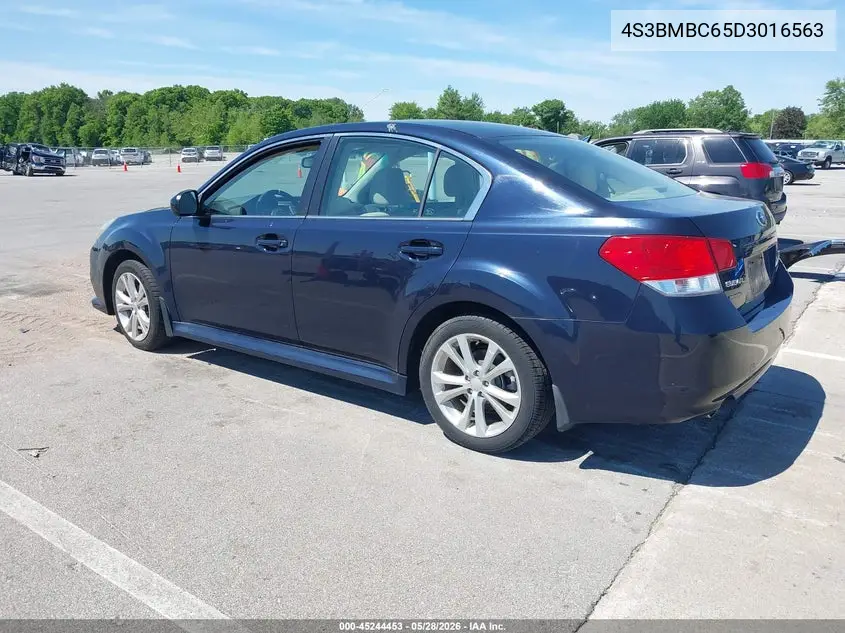2013 Subaru Legacy 2.5I Premium VIN: 4S3BMBC65D3016563 Lot: 45244453