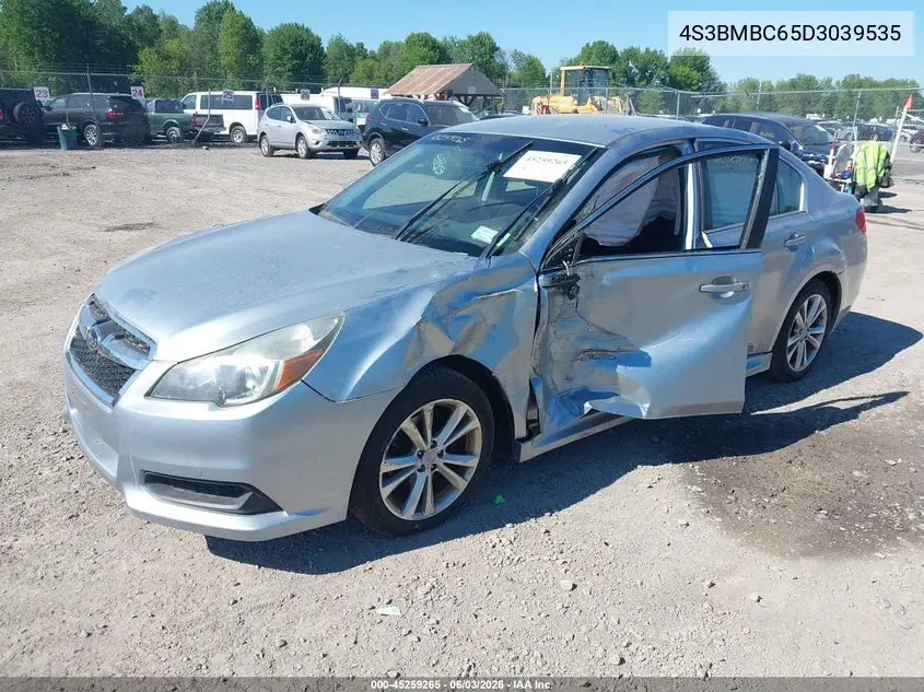 2013 Subaru Legacy 2.5I Premium VIN: 4S3BMBC65D3039535 Lot: 45259265