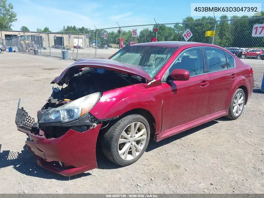 2013 Subaru Legacy 2.5I Limited VIN: 4S3BMBK63D3047392 Lot: 45307136