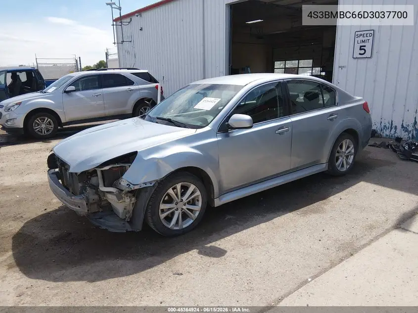 2013 Subaru Legacy 2.5I Premium VIN: 4S3BMBC66D3037700 Lot: 45364924