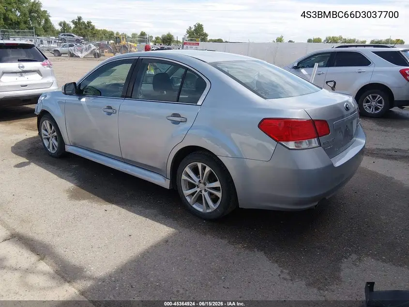 2013 Subaru Legacy 2.5I Premium VIN: 4S3BMBC66D3037700 Lot: 45364924