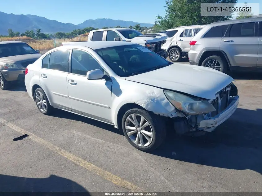 2013 Subaru Legacy 2.5I Premium VIN: 4S3BMCB67D3029791 Lot: 45366551
