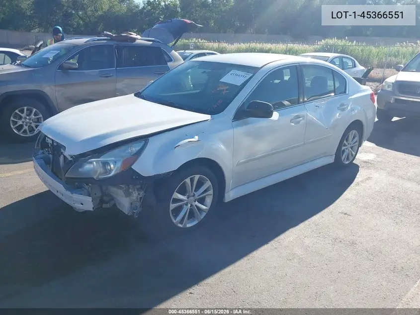 2013 Subaru Legacy 2.5I Premium VIN: 4S3BMCB67D3029791 Lot: 45366551