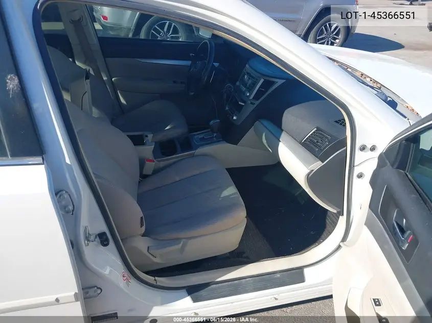 2013 Subaru Legacy 2.5I Premium VIN: 4S3BMCB67D3029791 Lot: 45366551