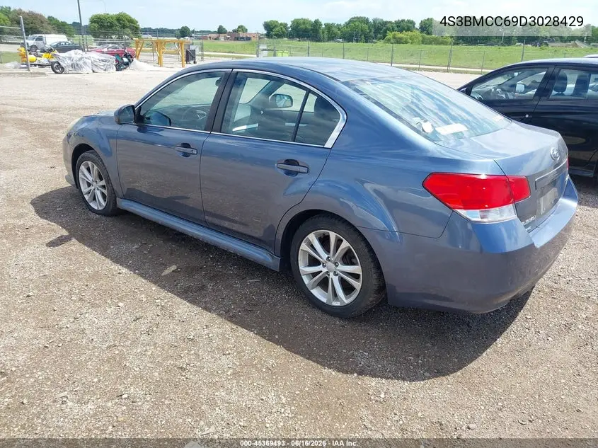 2013 Subaru Legacy 2.5I Premium VIN: 4S3BMCC69D3028429 Lot: 45369493
