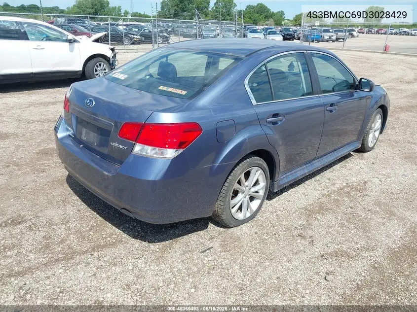 2013 Subaru Legacy 2.5I Premium VIN: 4S3BMCC69D3028429 Lot: 45369493