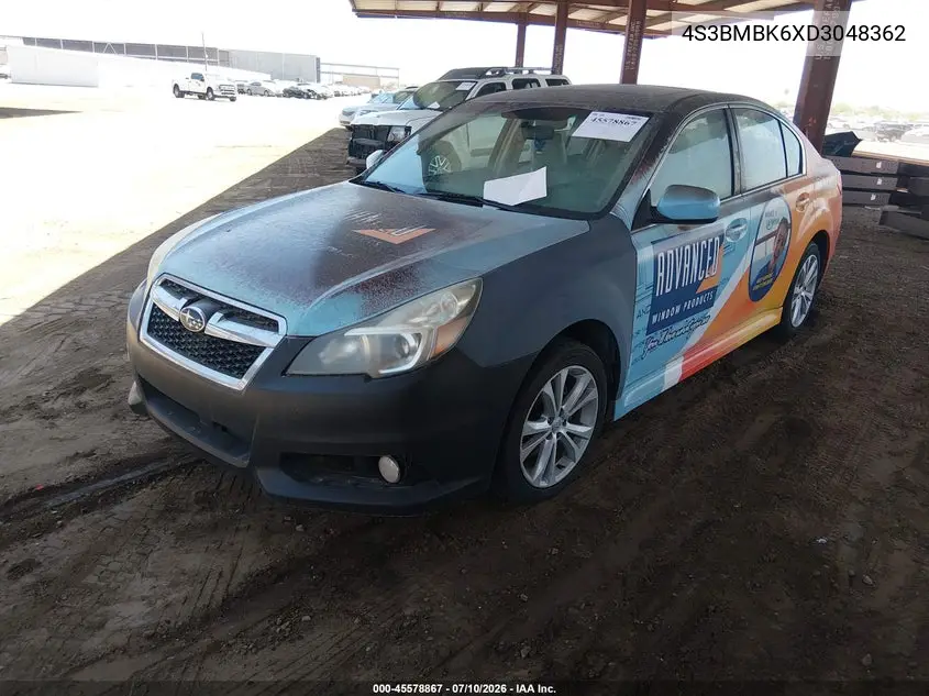 2013 Subaru Legacy 2.5I Limited VIN: 4S3BMBK6XD3048362 Lot: 45578867