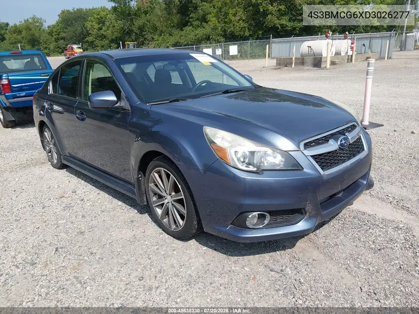 2013 Subaru Legacy 2.5 I Sport VIN: 4S3BMCG6XD3026277 Lot: 45638330